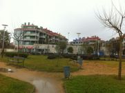 La pol�mica urbanizaci�n est� a la entrada de Portonovo.