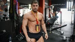 Joel Remeseiro, en las instalaciones del Garage Warriors