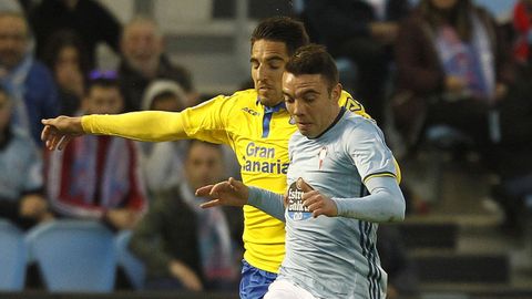 Celta-Las Palmas (3-1) de Primera el 3 de abril del 2017.