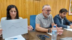 Mar�a Pan, �scar Garc�a Pati�o y Diego Alcantarilla en la rueda de prensa de este viernes