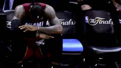 La lesin de LeBron James, en imgenes