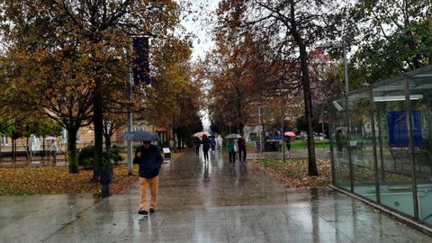 La Plaza de Europa de Gij�n, escenario de la presunta agresi�n