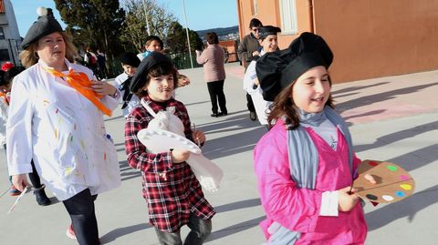 Fiestas de carnavales en los colegios de Barbanza