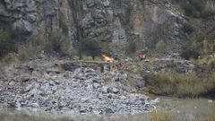 Cantera de Casalonga, en el Concello de Teo