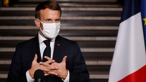 El presidente franc�s, Emmanuel Macron 