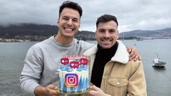 Alejandro Pregal y Daniel Paredes, creadores de la empresa de venta de pescado Del Mar Para Ti, que tiene una estrategia muy activa en redes sociales.