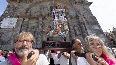 Romara dos Milagres de Traba, en su ltima edicin, a finales de agosto 