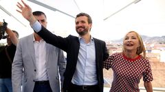 El candidato del PP a presidente del Gobierno, Pablo Casado