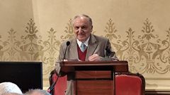 <span lang= gl >No acto de presentaci�n da C�tedra de Carvalho Calero, o 23 de setembro do 2025 na Universidade de Santiago de Compostela</span>