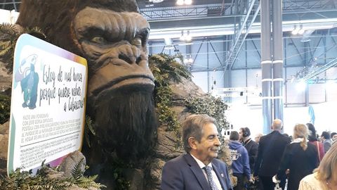 Miguel Ángel Revilla, en Fitur.Miguel Ángel Revilla, en Fitur