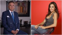 A la izquierda, Miguel Burdeos, fundador de la empresa SPB. A la derecha, su sobrina, la periodista Carmen Alcayde.