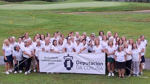 La Asociacin de Mulleres Golf Mio reuni a jugadoras de clubes de toda Galicia