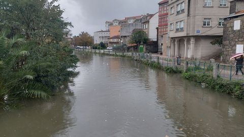 El ro Gafos, en Pontevedra