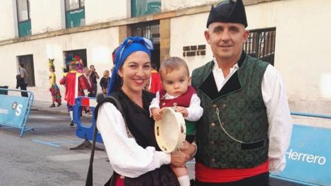 Elena Alonso, Florencio Moro y el peque�o Mateo