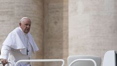 El papa Francisco, el pasado miércoles en el Vaticano.