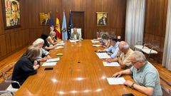 Reunin de la Junta de Gobierno de la Diputacin de Ourense este lunes.