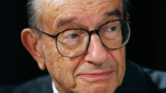 Alan Greenspan, jefe de la Reserva Federal de EE.UU.