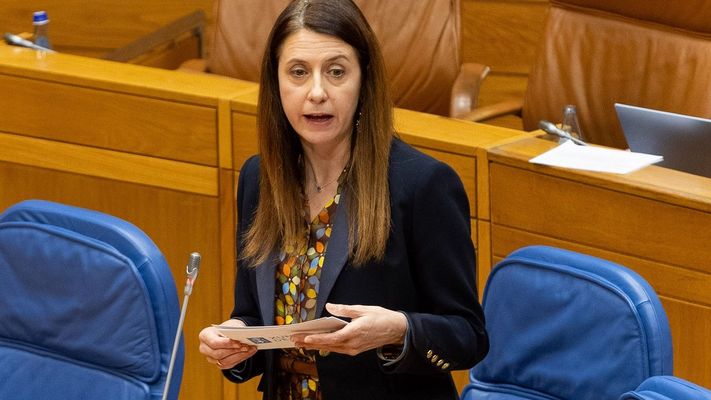 Mar�a Jos� G�mez, conselleira do Medio Rural, compareci� en el Parlamento