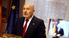 En la imagen, Javier Losada