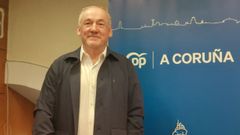 El portavoz del PP en A Coru&ntilde;a, Miguel Lorenzo