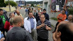 Protesta vecinal en Chapela