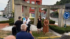 Xos Deira recordou a historia de Casais durante a homenaxe polo Da da Galiza Mrtir.