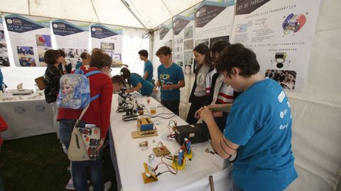 Da de la Ciencia en la Calle, en A Corua