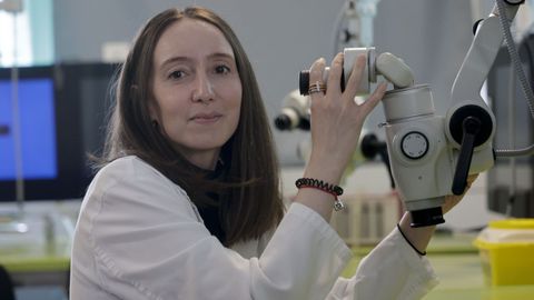 La investigadora Olalla Ramil
