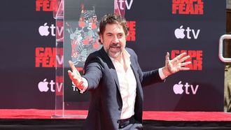 Javier Bardem, en el acto celebrado este martes en el Teatro Chino del Paseo de la Fama de Hollywood