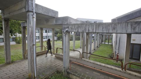 Imagen de uno de los pabellones de la Escola Politécnica Superior de Lugo.