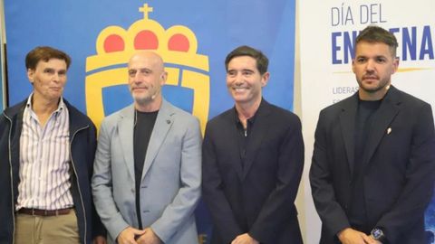 Ciriaco, Calero, Marcelino y Larcam�n