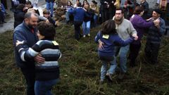 Un momento do baile dos toxos nunha edicin anterior do festexo