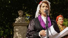 La ofrenda a Rosal�a en el Domingo das Mozas, en im�genes