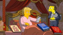 Los 100 das de Trump en el poder, segn Los Simpson