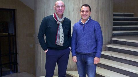 De izquierda a derecha, los profesores Pedro Alonso y Luis Rodr�guez Mu�iz.De izquierda a derecha, los profesores Pedro Alonso y Luis Rodr�guez Mu�iz 