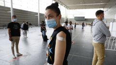 El recinto ferial de Pontevedra acogi� este viernes el pen�ltimo d�a de vacunaci�n contra el covid. A partir de ahora los pinchazo ser�n en los hospitales