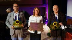 El acto se celebr� en el Auditorio Manuel Mar�a de O Carballi�o