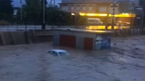 Inundaciones en la residencia del Montep�o