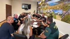 La reuni�n se celebr� ayer en el consistorio vimianc�s.
