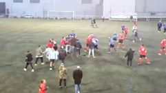 Brutal batalla campal en el Vio�o-Tambre