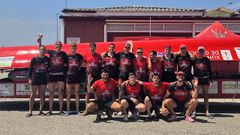 La tripulaci�n absoluta masculina de Cabo da Cruz festej� su pase a la final A, en la que se medir� a viejos conocidos como Orio y Zierbena.