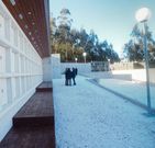 Los vecinos celebraron un acto para inaugurar el cementerio. 