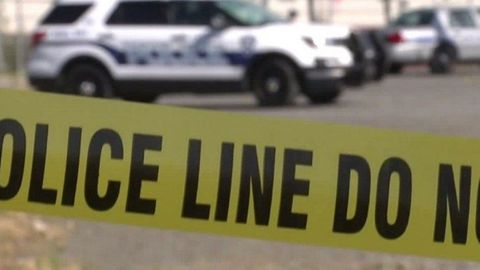 Cinta policial en el lugar de un tiroteo en Estados Unidos