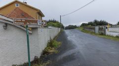 A PEDRA DO SAL. Imagen de ayer de una parte del �mbito incluido en el plan especial de A Pedra do Sal, que afecta a m�s de 330.000 metros cuadrados que pertenecen a la parroquia de Lema.