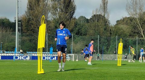 Jaime Vzquez, en El Requexn, con Marco Esteban por detrs