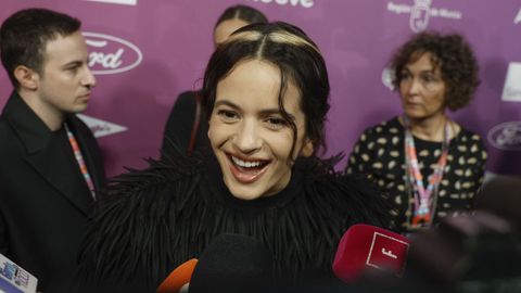 Rosal�a, en una imagen de noviembre del 2025 en la gala de Los40 Music Awards