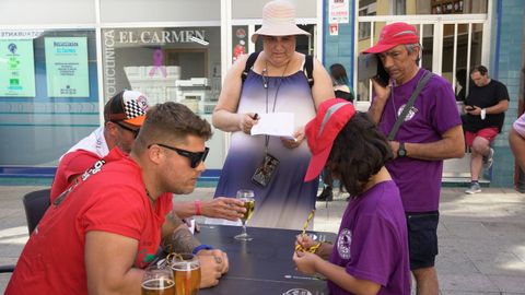 Imgenes del Maratason infantil de la Festa da Dorna de Ribeira