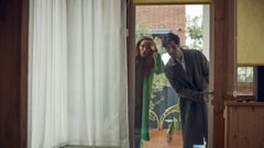 Mar�a Herv�s y Javier Rey, en una escena de la comedia de Mar�a Ripoll. 