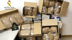 Parte de la picadura incautada por la Guardia Civil