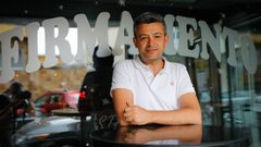 Carlos Capel�n, due�o de Firmamento, en Santa Cristina